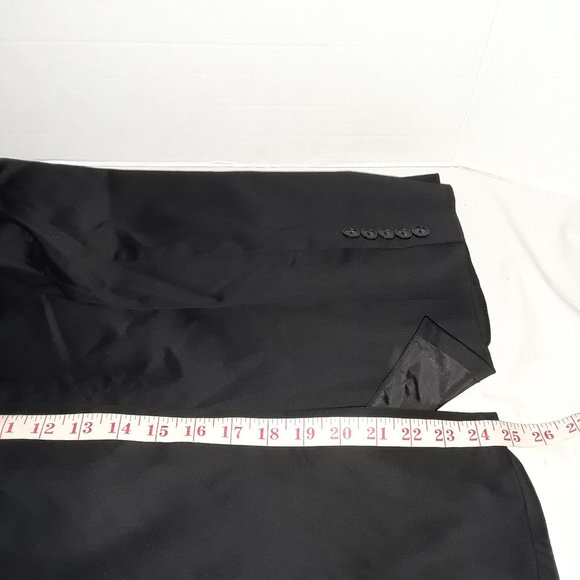 WORTHINGTON-Size 6-Stretch Blazer-Suit Jacket-Black-Comfortable - Picture 4 of 8